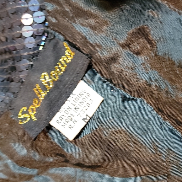 Spellbound. Sequined cami top. Med - Picture 3 of 5